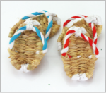 赤ちゃんお餅踏み用わらじ